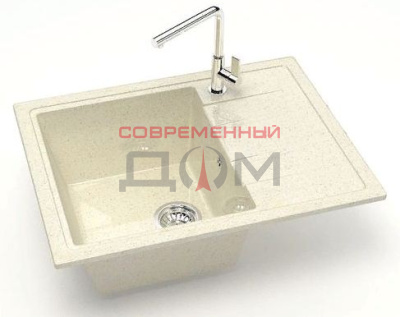 Кух.мойка Granit MARRBAXX глянц Анастасия Z150Q2 (бежевый)